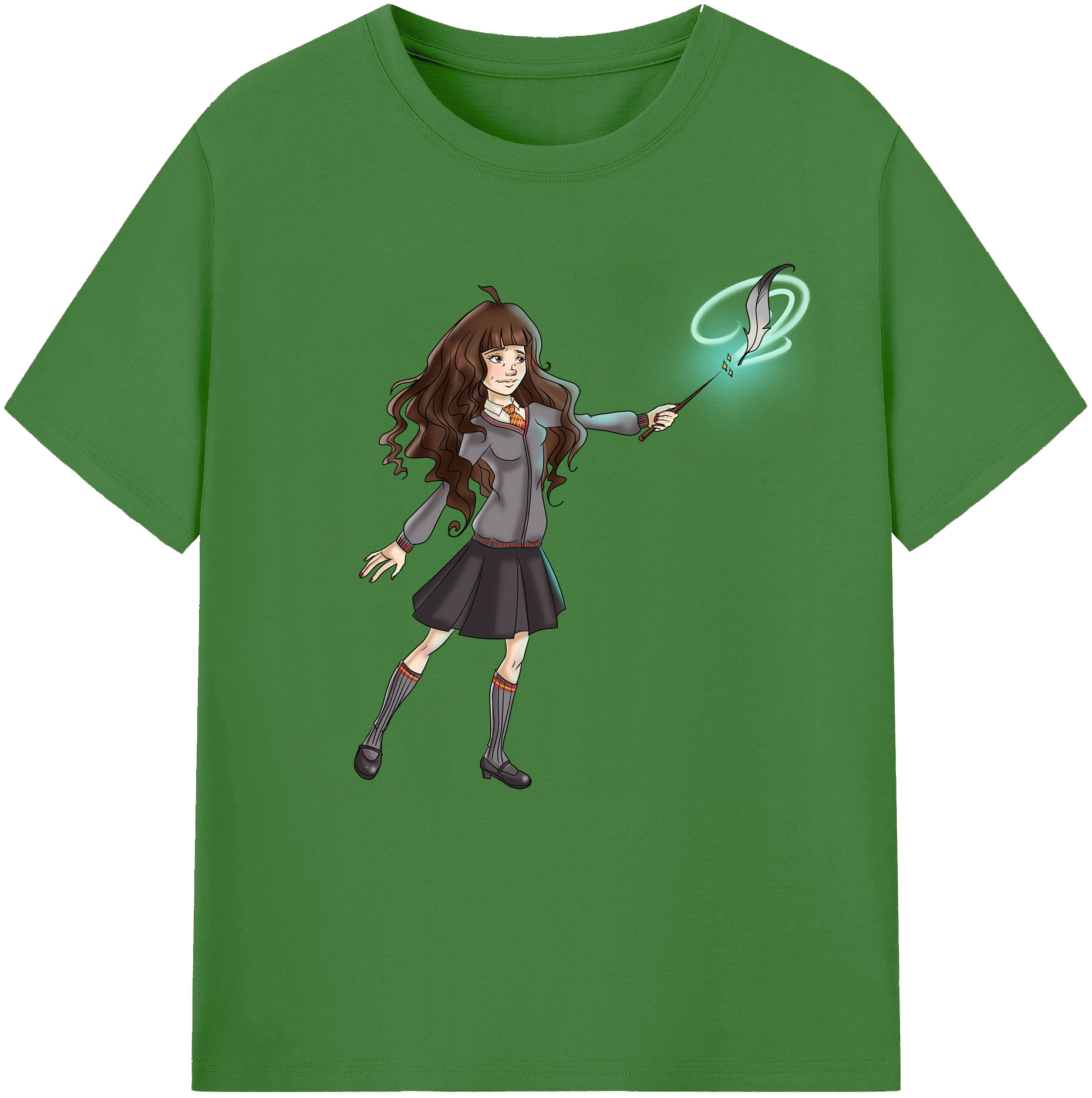 （画像用） Harry Potter ハリー・ポッターシリーズ レディースカジュアルプリントTシャツ（綿100％）